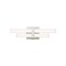 Z-Lite Zane Vanity, 2-Light, 18 In.W x 2.5 In.L x 5 In.H, Brushed Nickel/Frosted 1008-18W-BN-LED - alternate 6